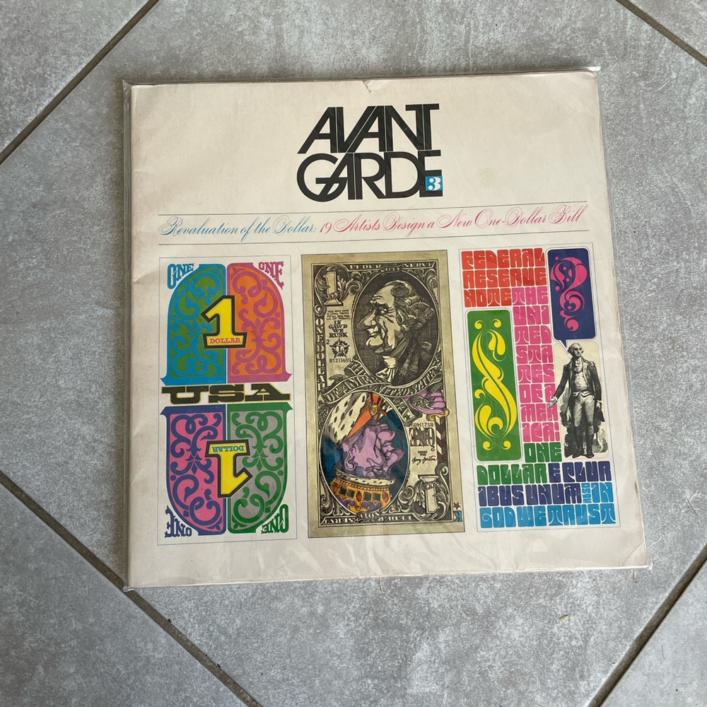 Vintage 1968 Avant Garde collectible magazine